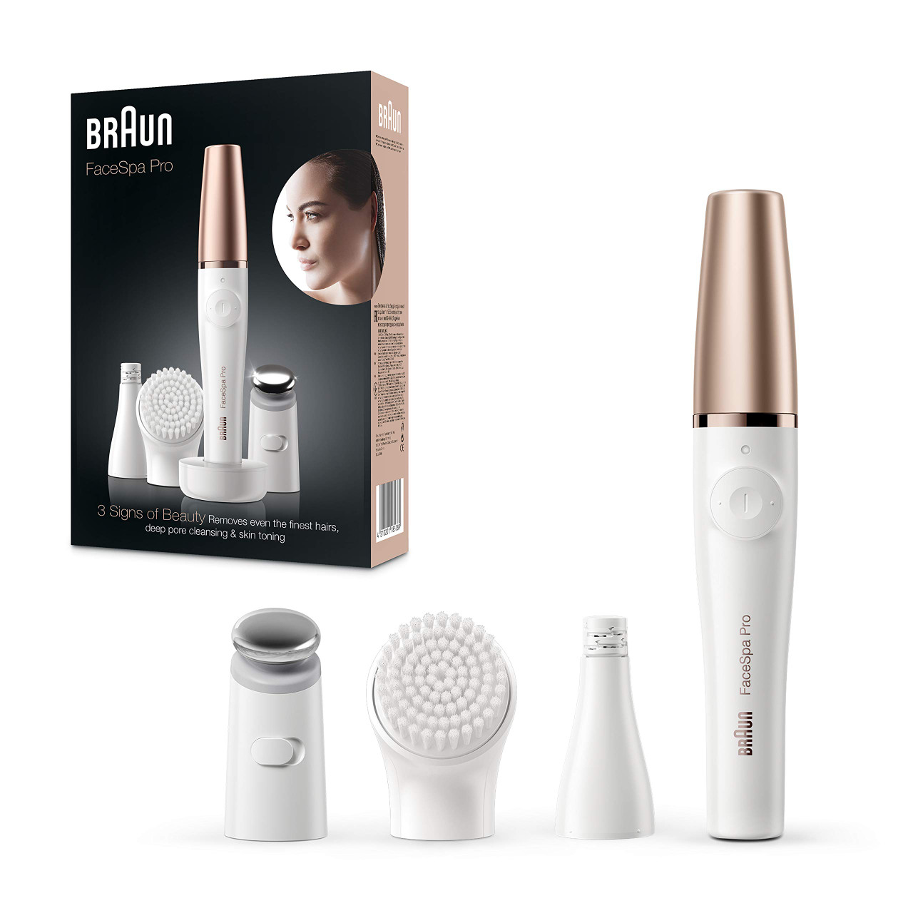 Braun Face 810 Facial Epilator 2 in 1 Hair Remover and Facial Cleanser  With Additional Brush Buy Braun Face 810 Facial Epilator 2 in 1 Hair  Remover and Facial Cleanser With Additional