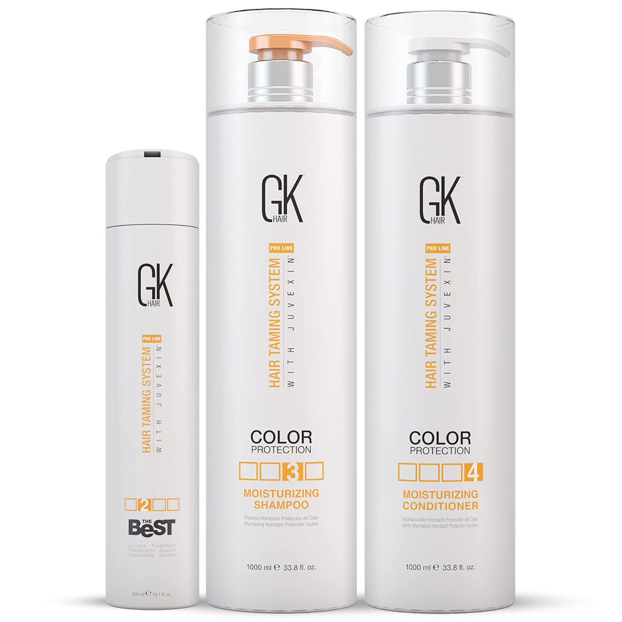 GK HAIR Global Keratin The Best Consumer Box Kit 101 Fl Oz300ml Smoothing  Keratin Treatment Professional Brazilian Complex Blowout Straightening For  Silky Smooth  Frizzy Hair  Formaldehyde Free Consumer Box Kit 101