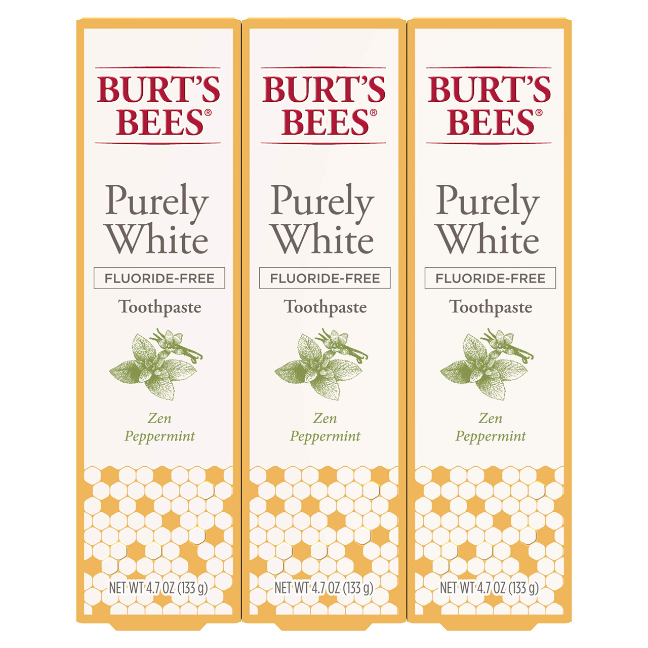 burt's bees zen peppermint toothpaste