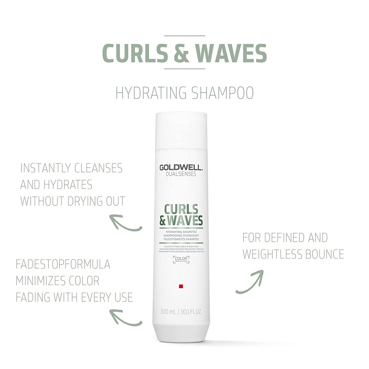 Goldwell Dualsenses Curls  Waves Hydrating Shampoo  Beauty Care Choices