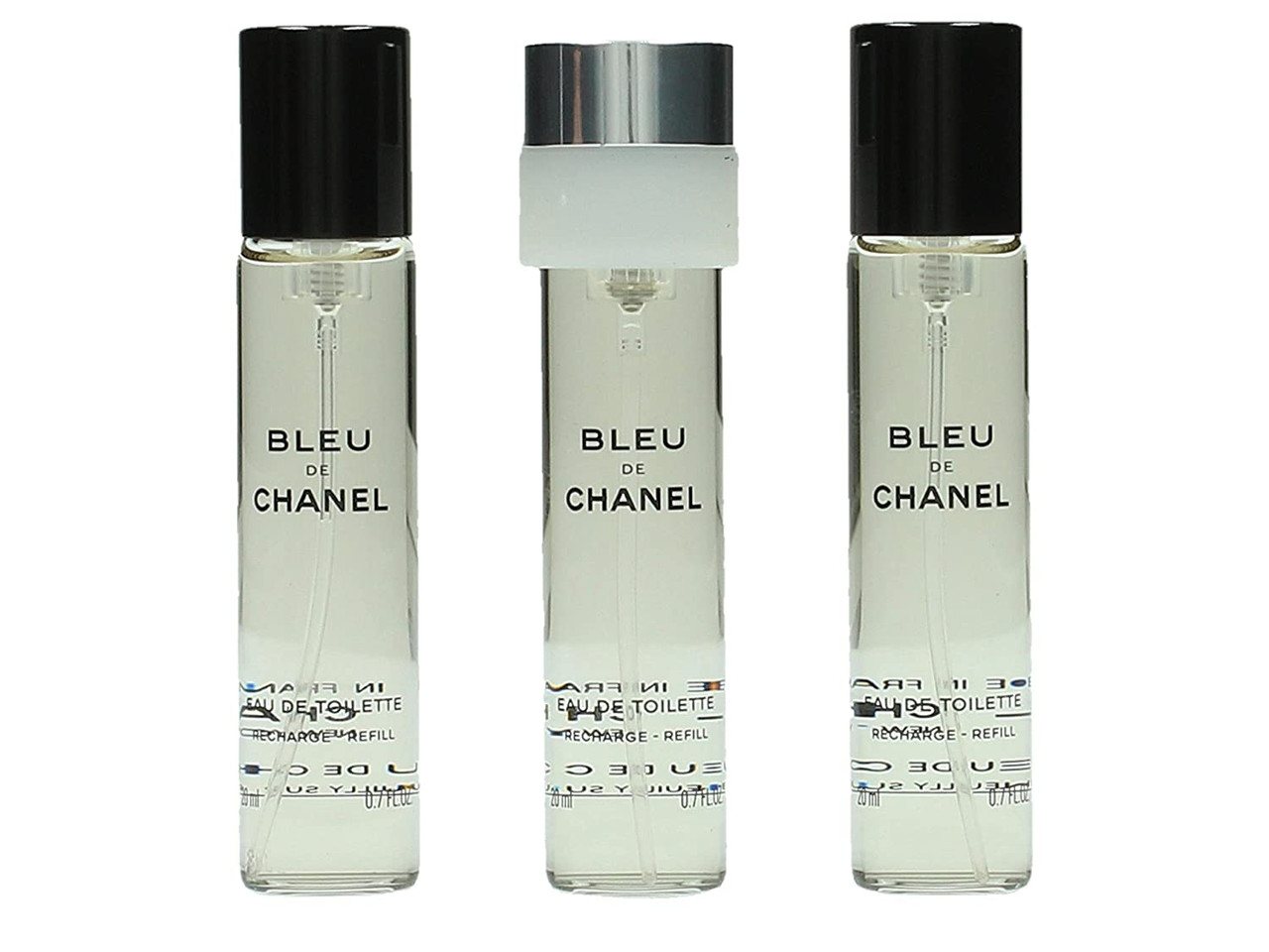 Chanel Bleu De Channel Twist & Spray Eau De Toilette Refill 3x20ml