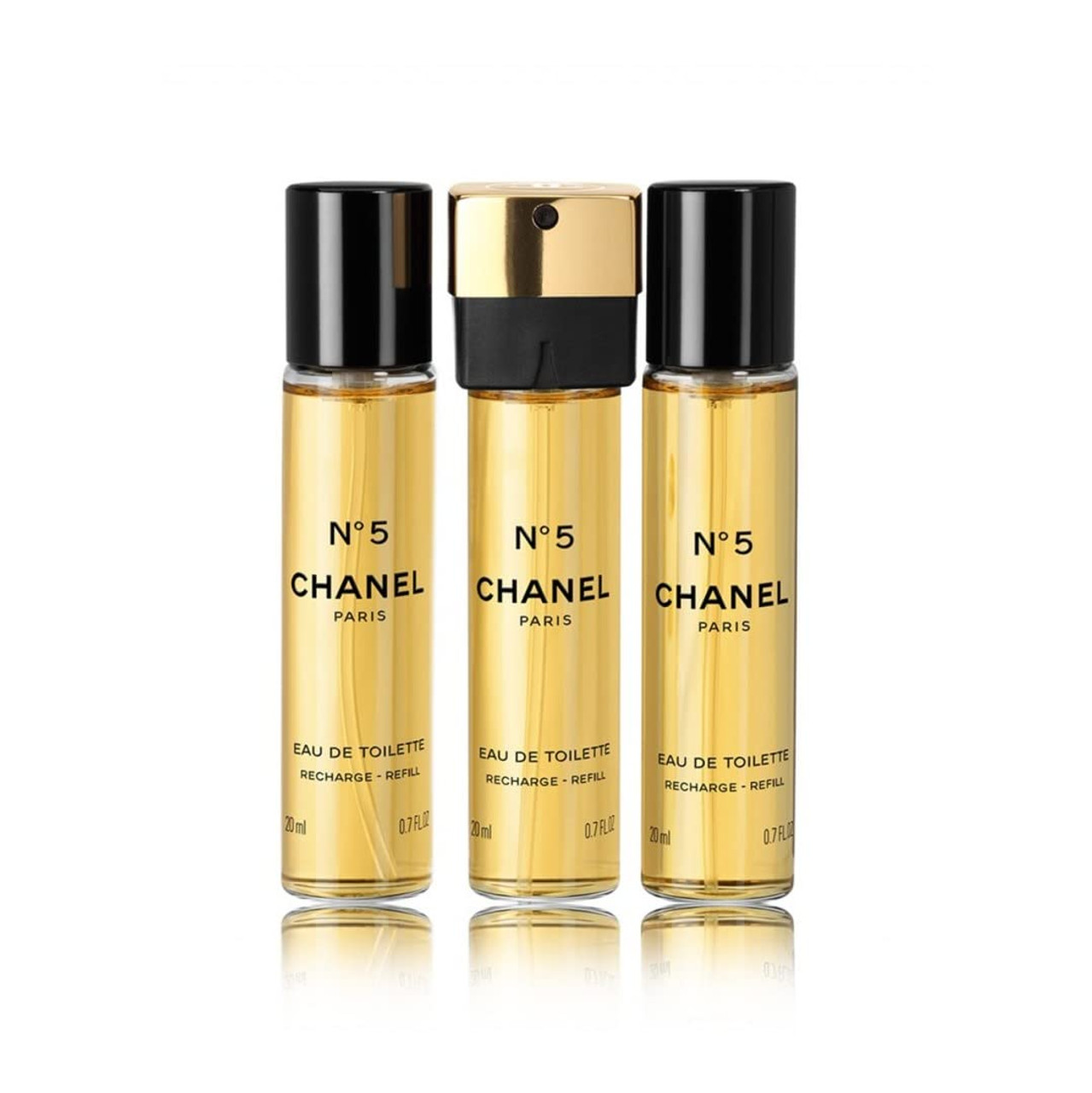 CHANEL (N°5) Chanel No 5 Eau de Parfum Purse Spray (3 x 20 ml) | Harrods SA
