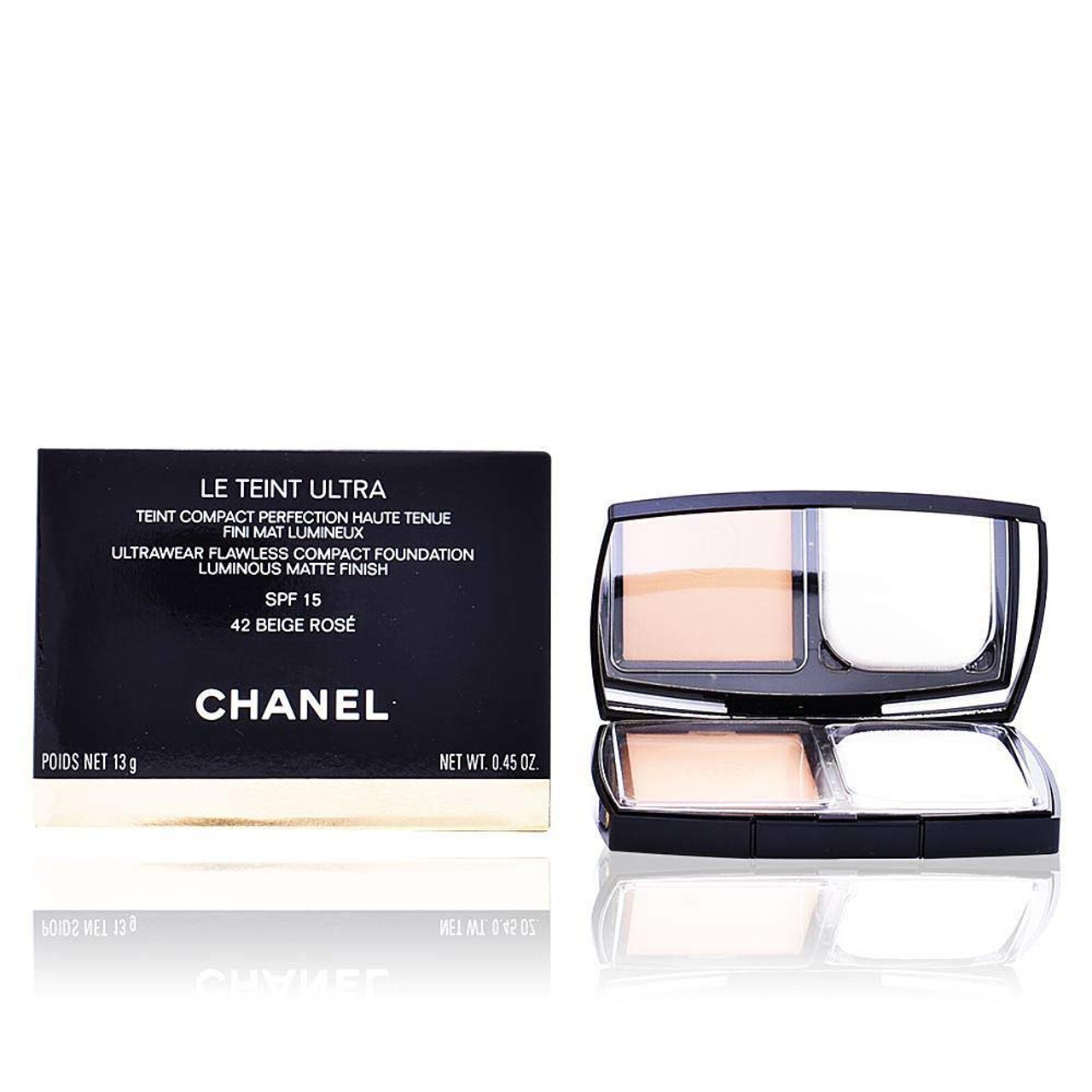 Chanel Le Teint Ultra Compact Foundation Spf15 42 Beige Rose 13g