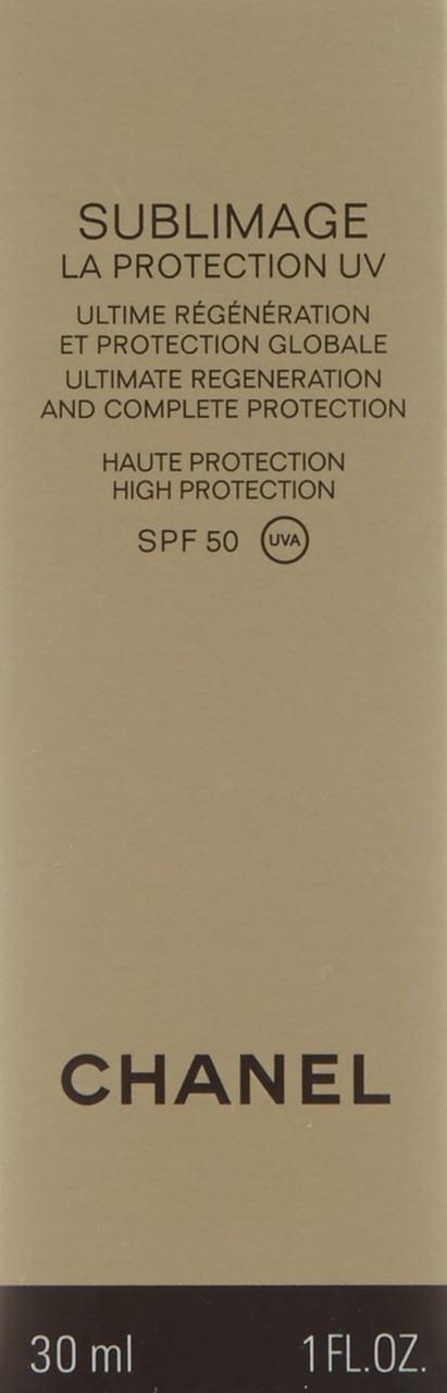 Chanel Sublimage La Protection Uv Ultimate Regeneration And