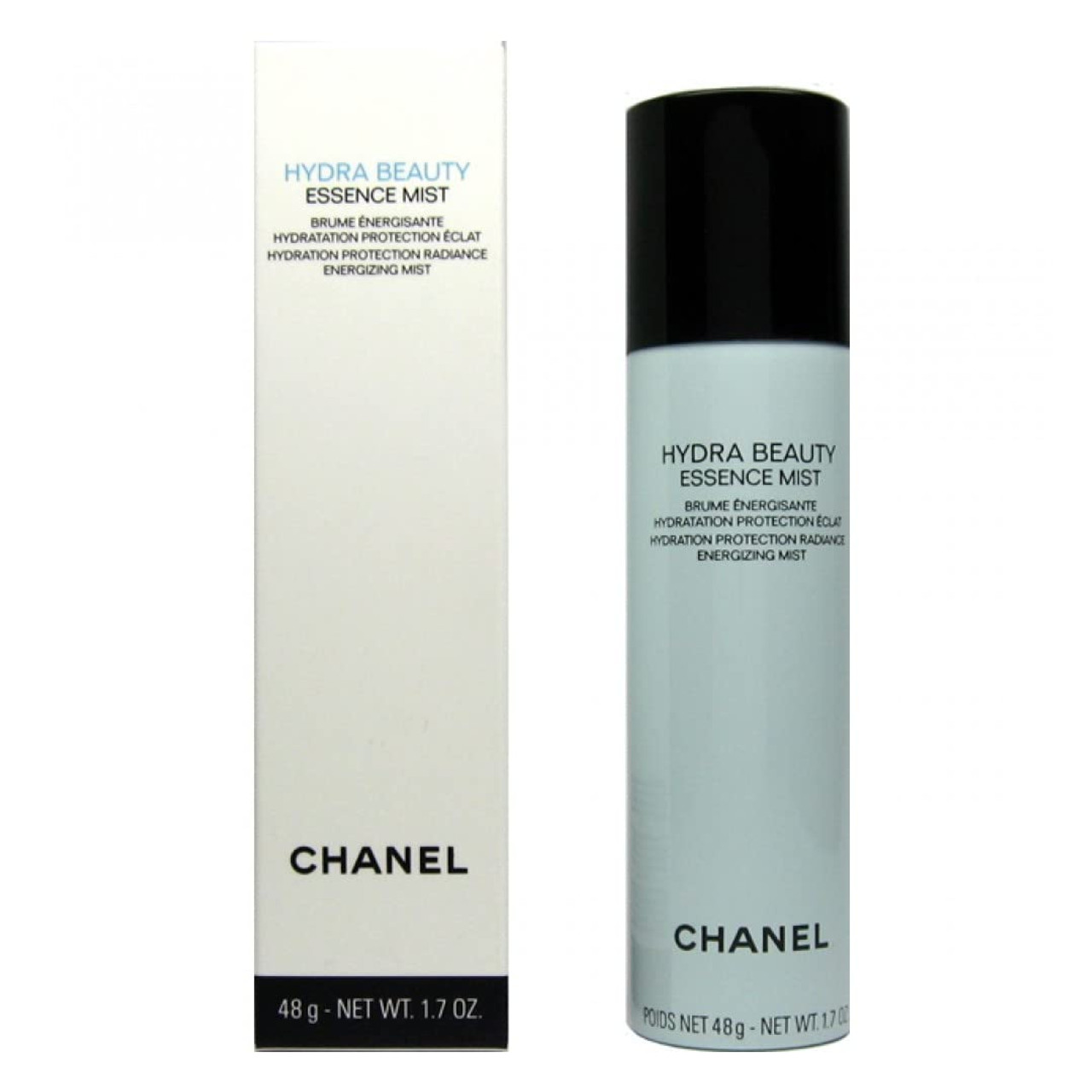 Chanel Hydra Beauty Essence Mist Hydration Protection Radiance Energizing  Mist Unisex Mist 1.7 oz