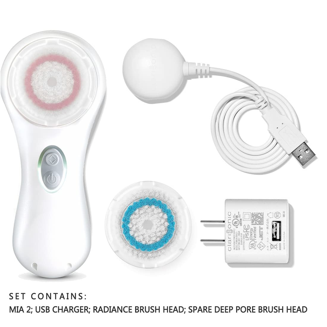 Clarisonic Mia 2 Sonic Facial Cleansing Brush System, Sea Breeze