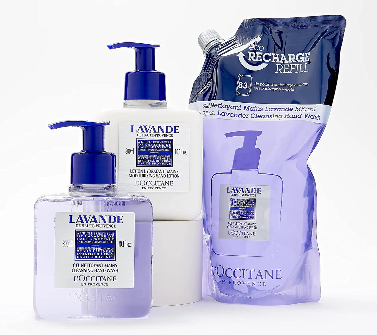 L'Occitane L'Occitane Lavender Hand Wash & Hand Lotion, 3 ct.