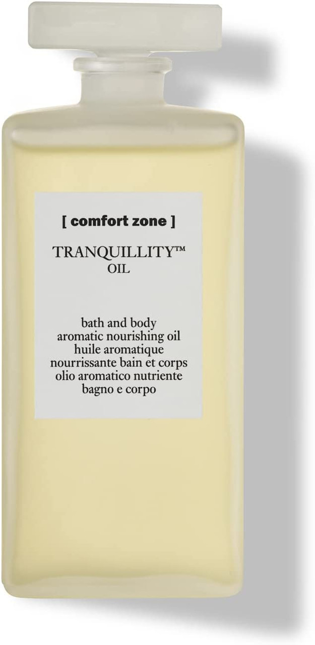 Comfort Zone Tranquillity Bath and Body Oil - 200ml Bottle - Aromatic - For  Bath and Body - With Amaranth