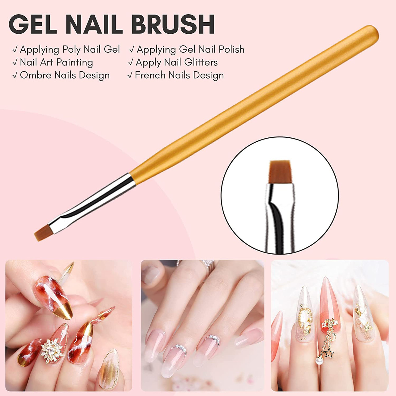 Gleevia PolyGel Nail Art Quick Building - Quick Nail Extension Gel Clear &  Light Pink (Combo Kit) Price in India - Buy Gleevia PolyGel Nail Art Quick  Building - Quick Nail Extension