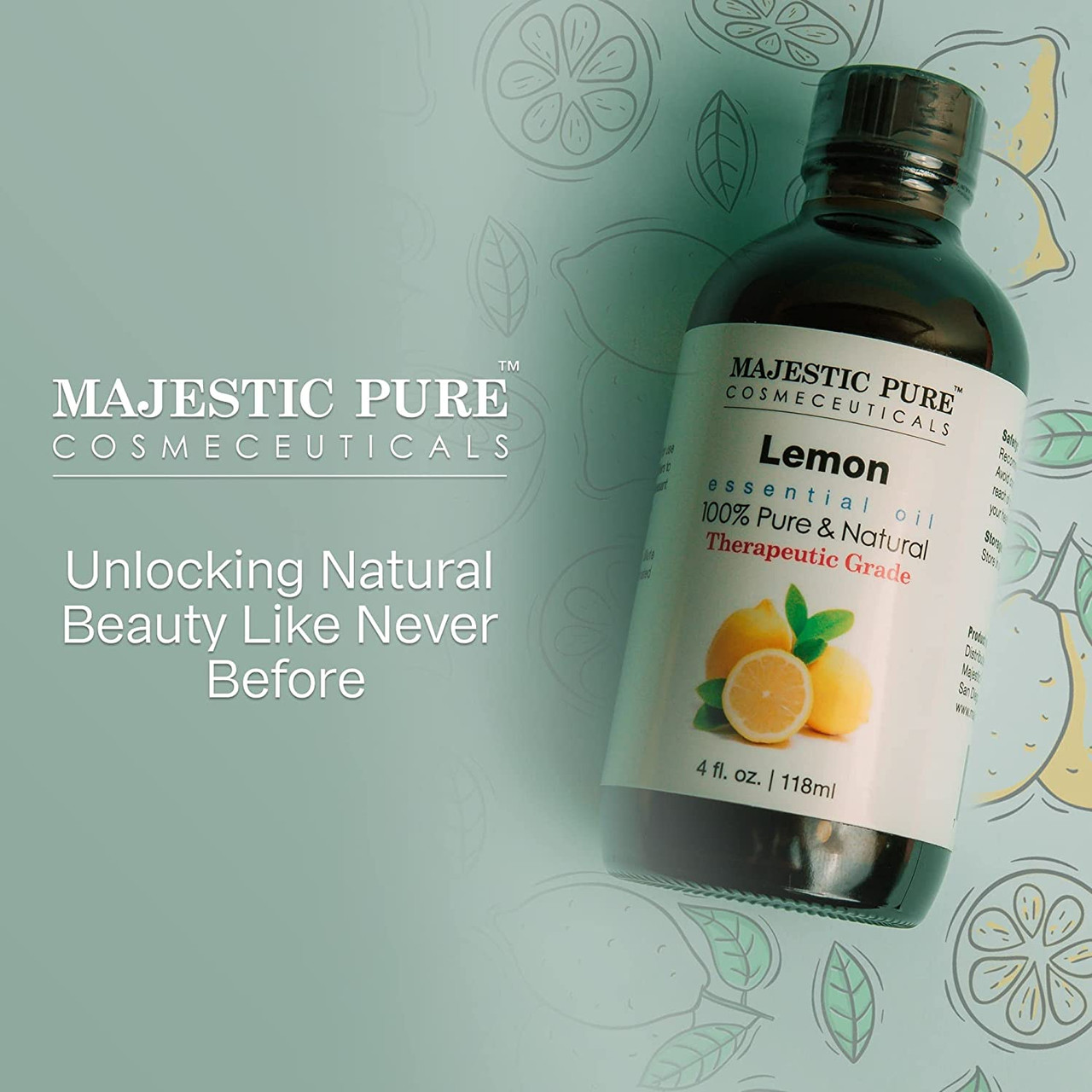 Majestic Pure Essential Oil Rosemary 4 Fluid Ounce