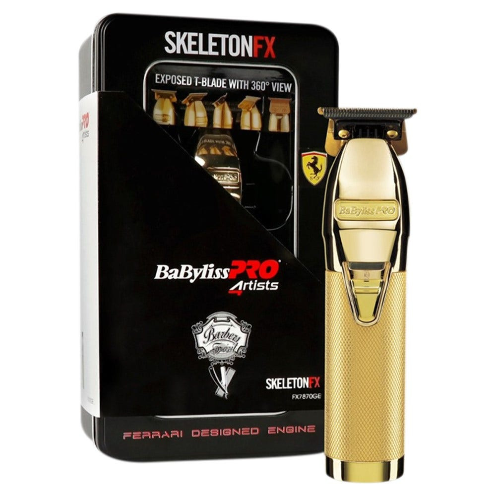Babyliss Pro Skeleton Fx Cordless Hair Trimmer Gold
