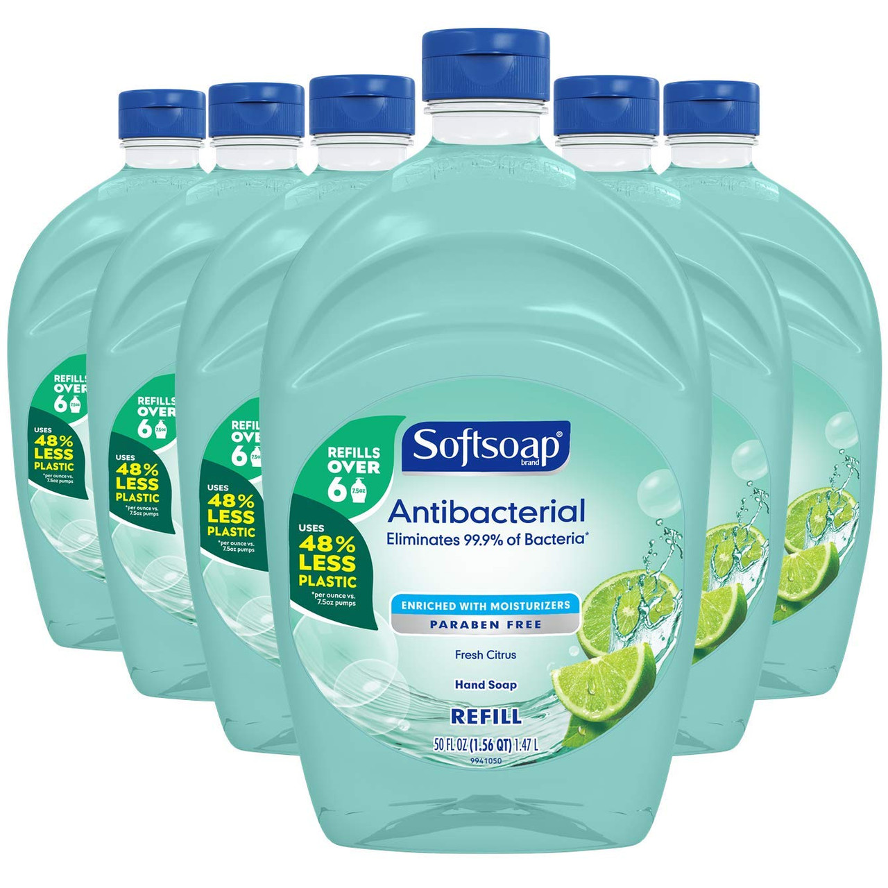 Softsoap Antibacterial Hand Soap Refill, Crisp Clean Scent, 1 Gallon  (201903)