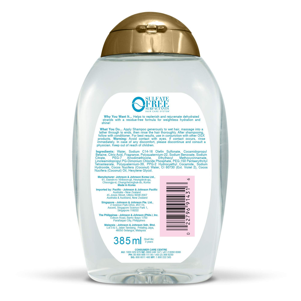 Ogx lightweight deals shampoo