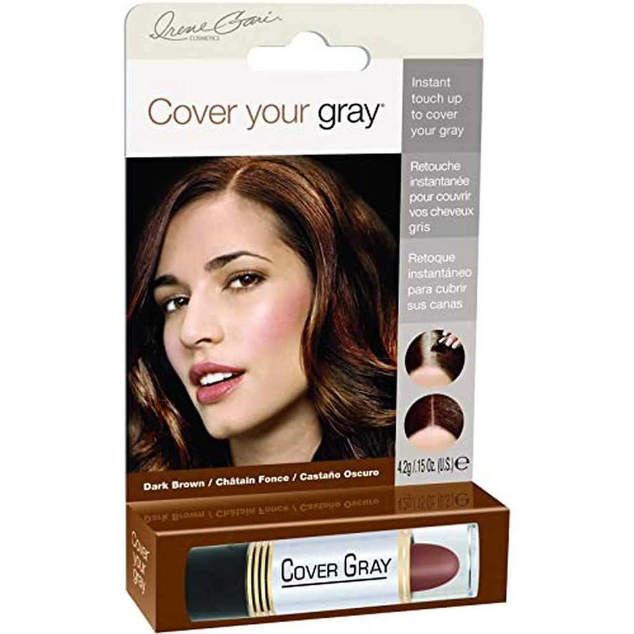 Cover Gray Hair  Color Stick Review  YouTube