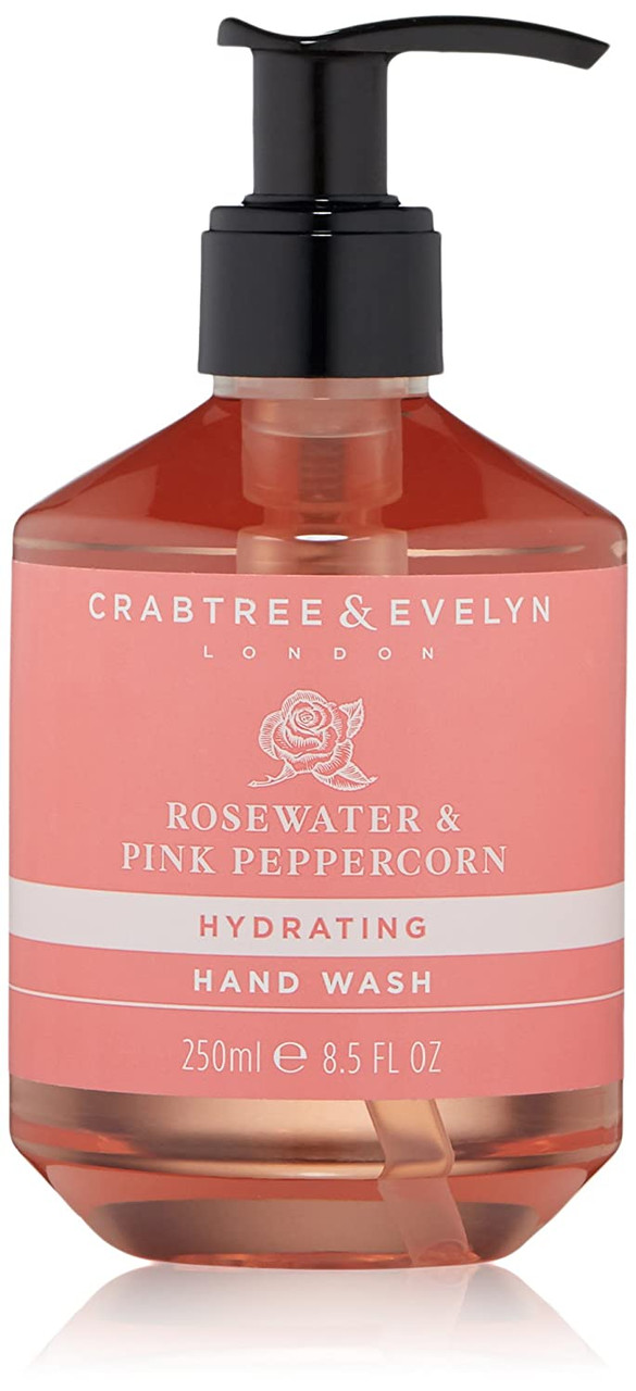 Crabtree Evelyn Rosewater Pink Peppercorn Hand Wash, Fl Oz