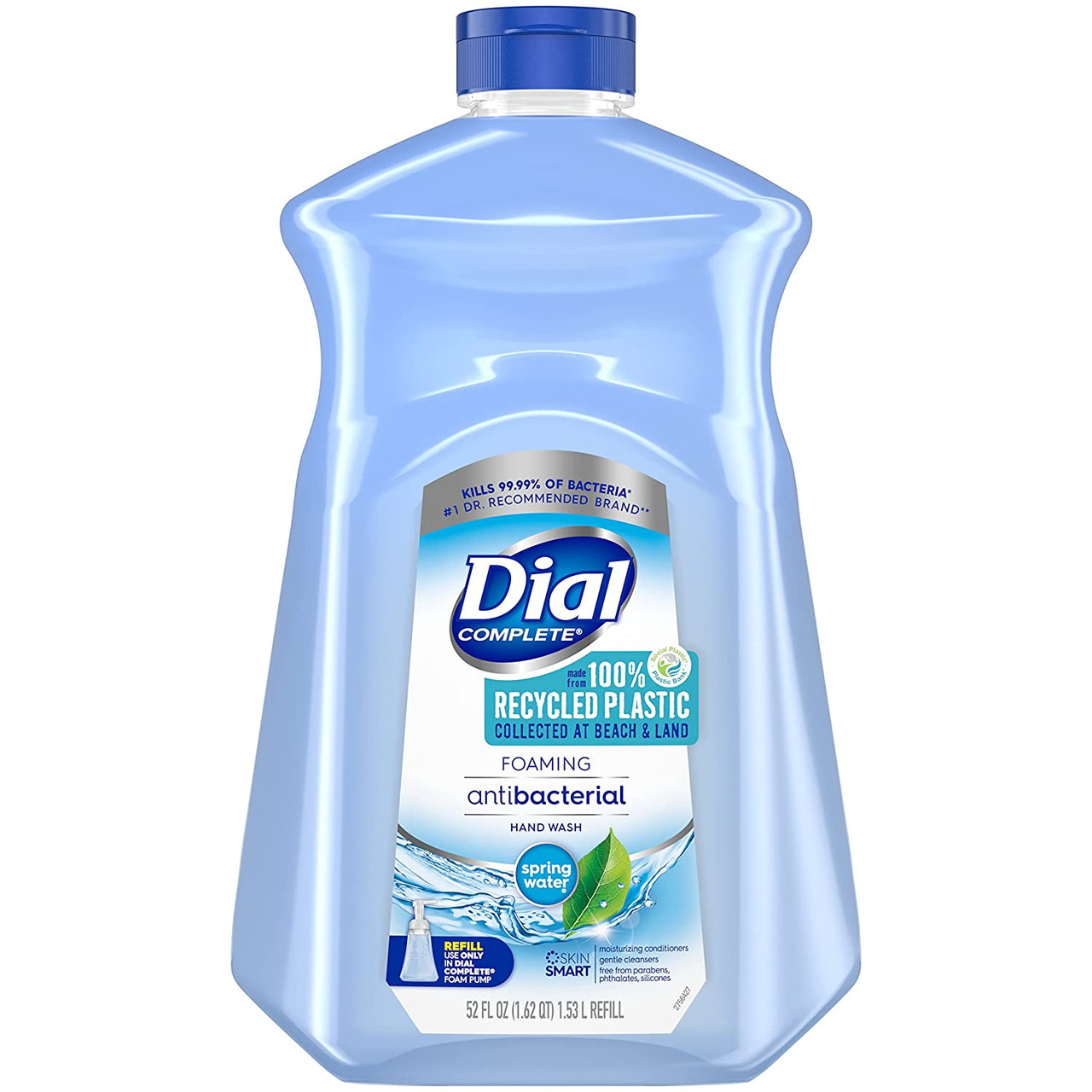 Dial Complete Antibacterial Foaming Hand Soap Refill, Spring Water