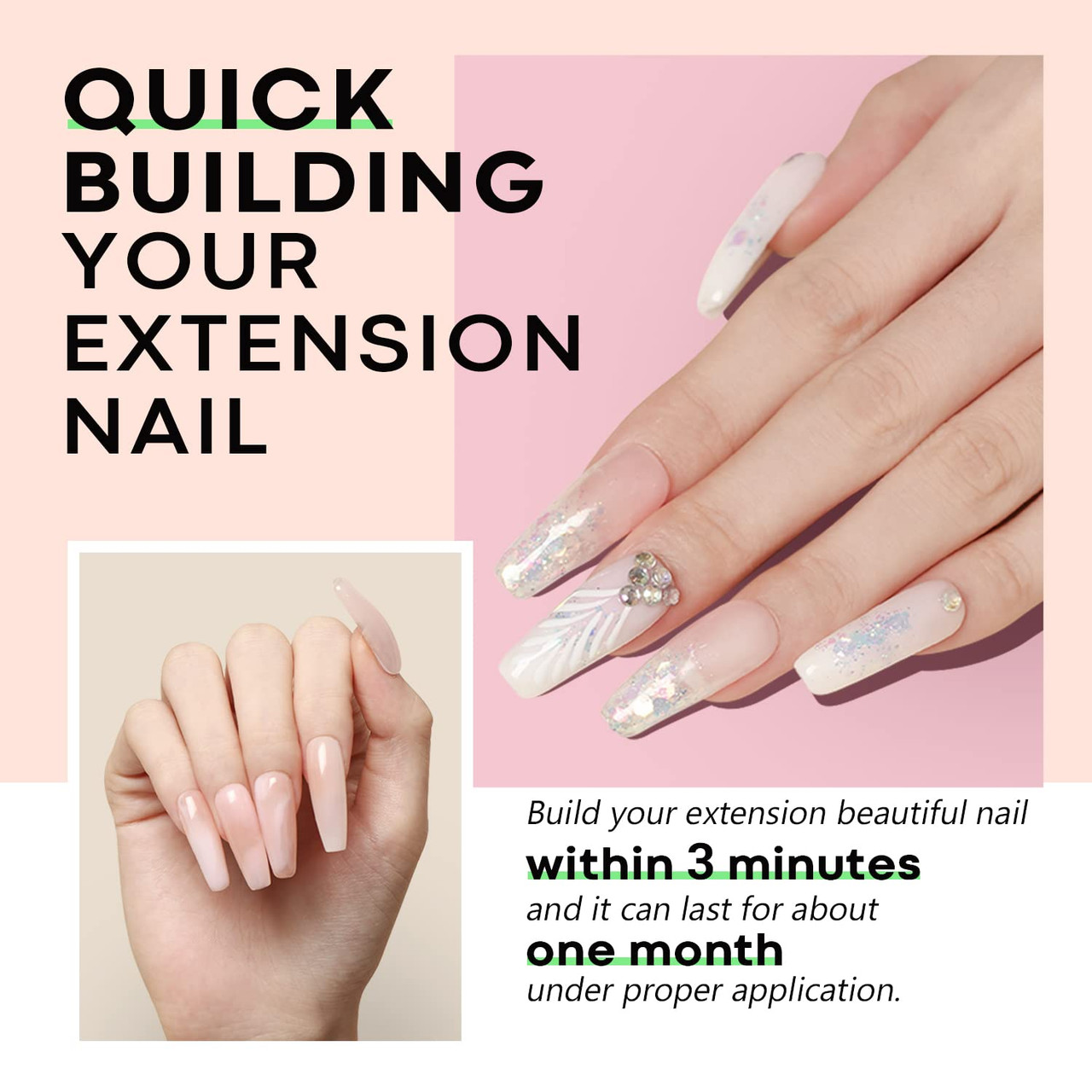 Nail Extensions | Rainbow Nail Art Studio