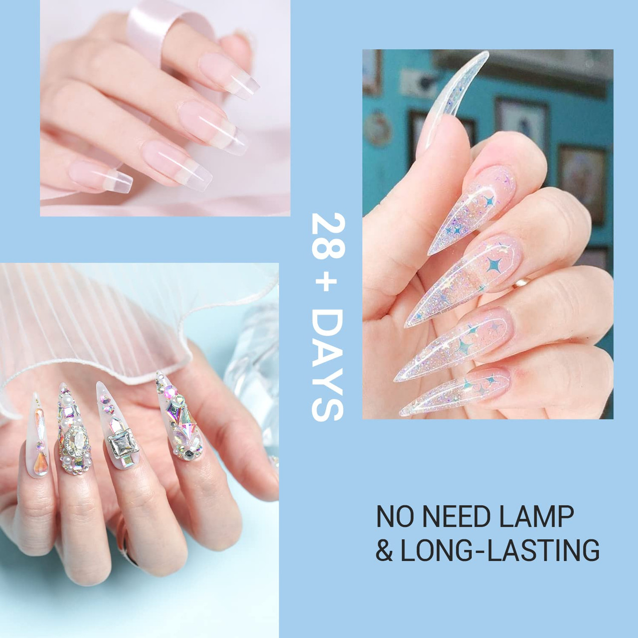 The 13 Best Simple Clear Nail Designs to Try for 2024 | ND Nails Supply
