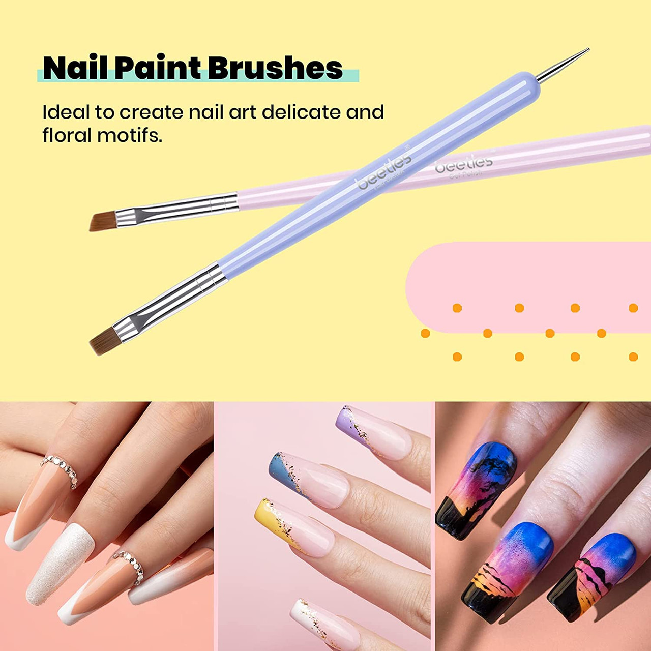 keusn nail arts liner brushes gel painting nail arts design brush