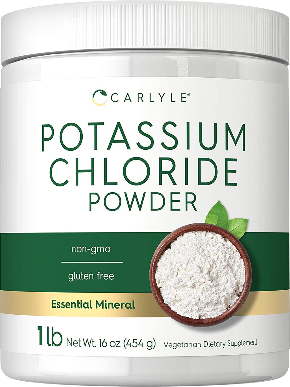  BulkSupplements.com Potassium Chloride Powder - Potassium  Supplement Powder, Potassium Chloride Salt Substitute, Pure Potassium -  Potassium Salt, Gluten Free, 200mg per Serving, 1kg (2.2 lbs) : Health &  Household