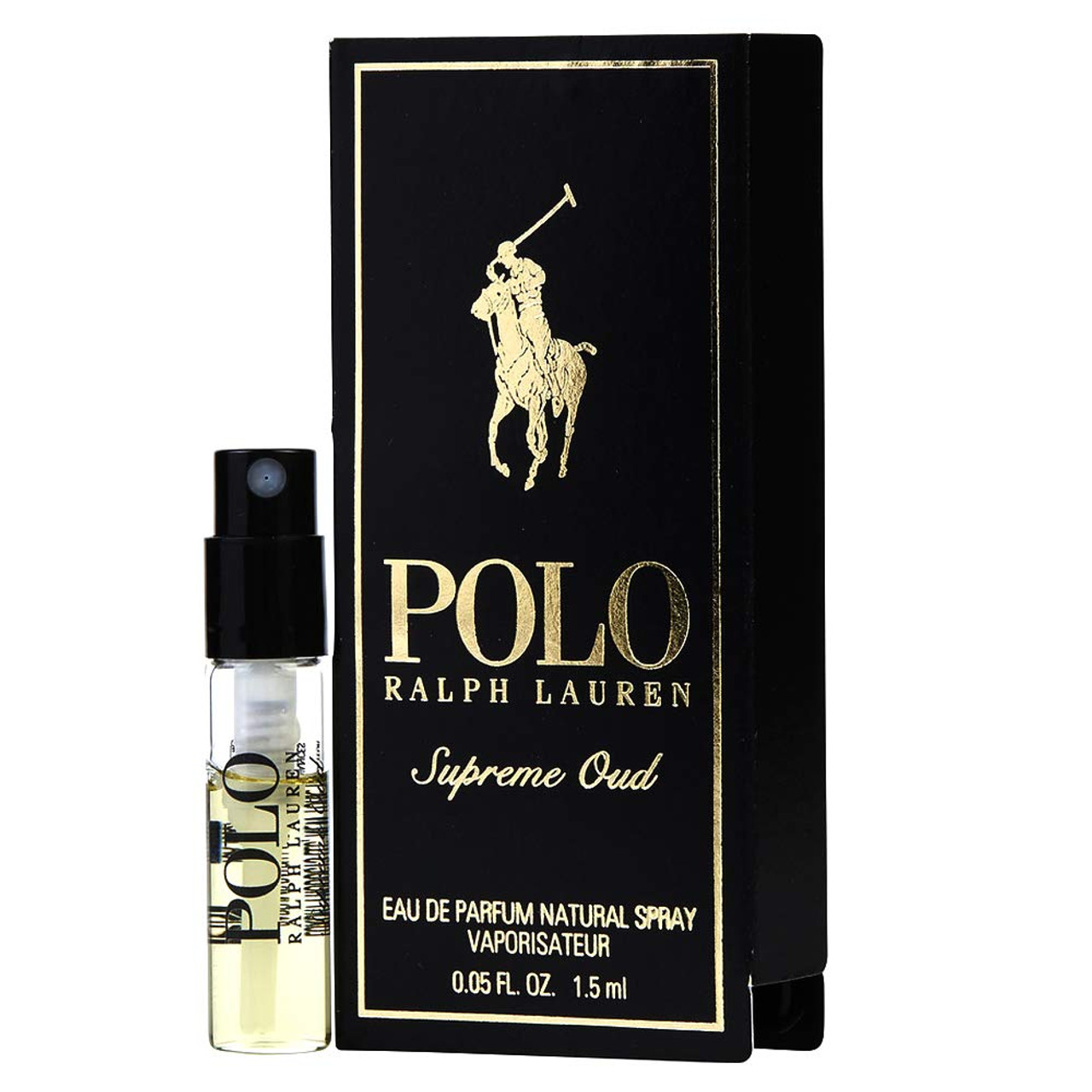 Polo Supreme Oud by Ralph Lauren Eau De Parfum Spray Travel Size