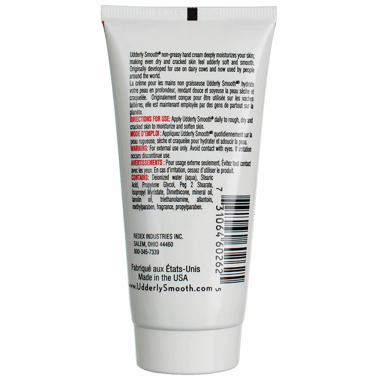  Udderly Smooth Lightly Scented Scent Hand Cream 4 oz