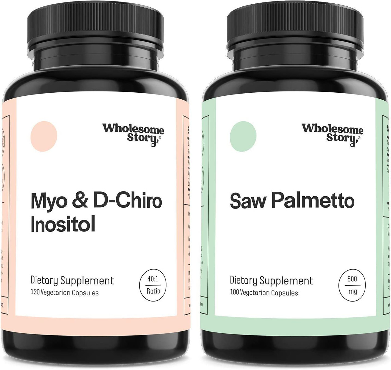 Myo DChiro Inositol Saw Palmetto Hormone Balance Healthy Ovarian