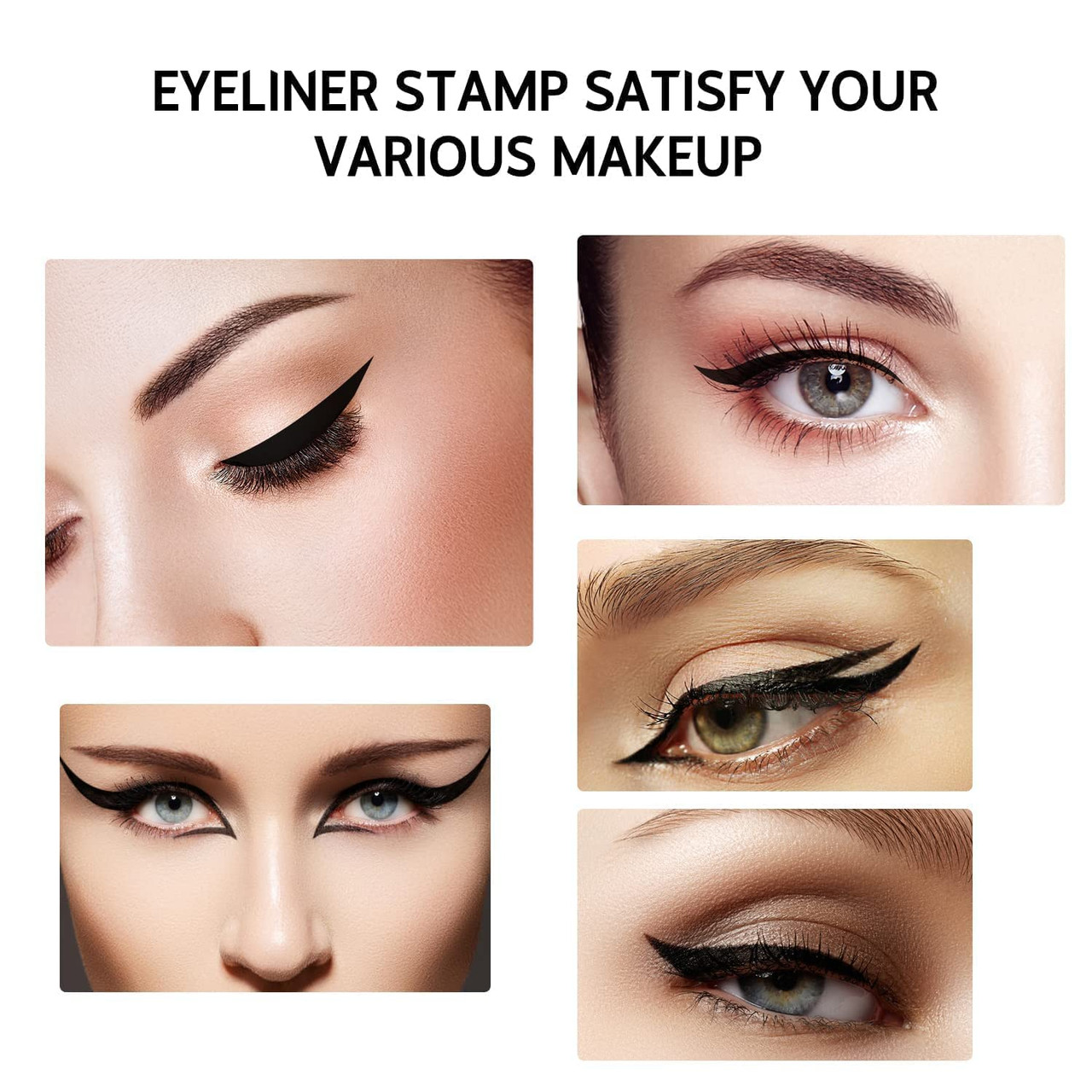 Winged Eyeliner Stamp-2 Pens Waterproof Long Lasting Quick Flick