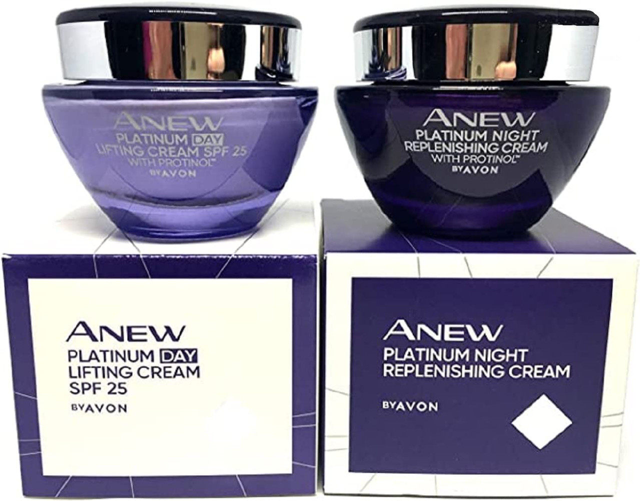 Avon Anew Platinum Day Lifting Cream with Protinol SPF 25 1.7oz