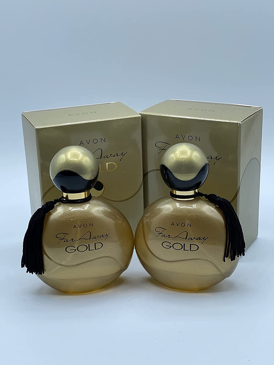 Avon Far Away Gold Eau de Parfum Spray 1.7 fl Oz lot of 2 in box