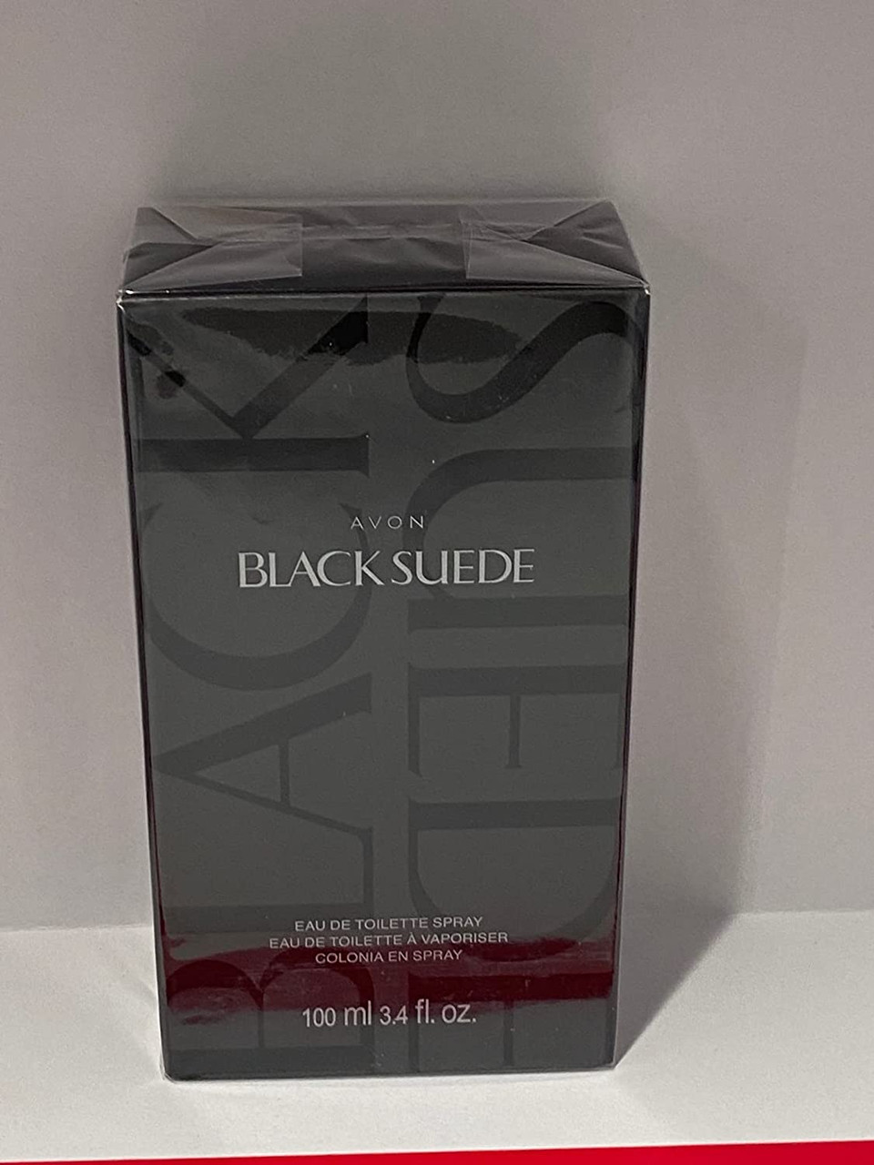 AVON Black Suede Eau De Toilette Spray 3.4 oz