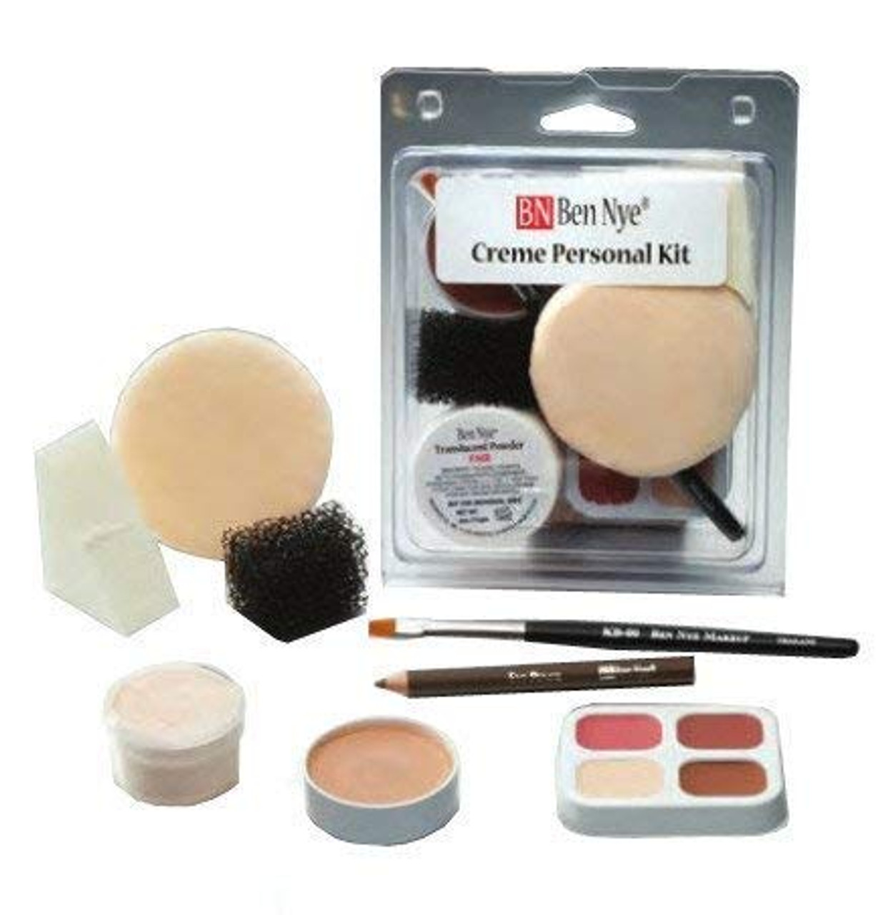 Ben Nye Theatrical Creme Makeup Kits - Brown:Medium