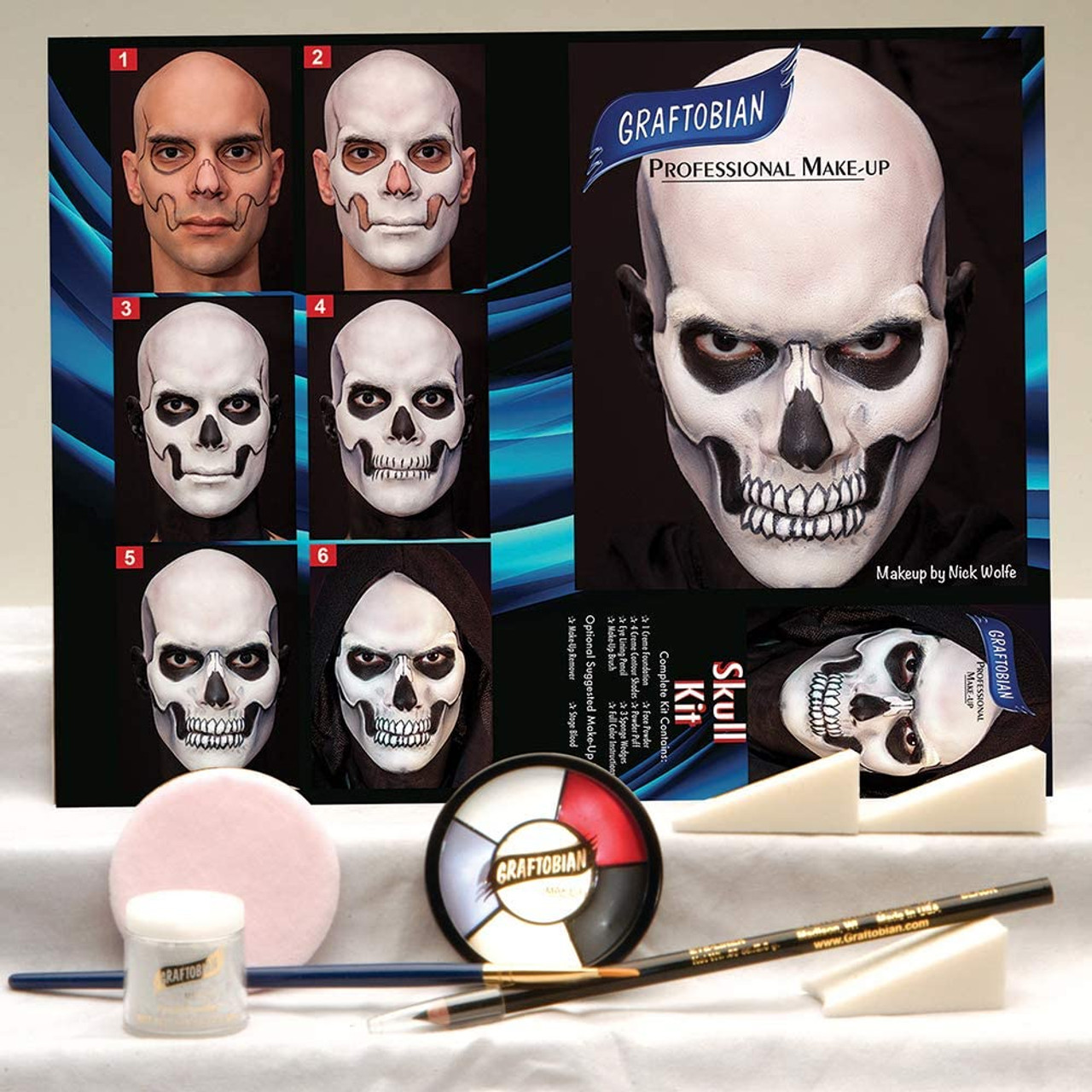 Professional SFX Makeup Kit | Special Effects Makeups | Graftobian  Professional Makeup