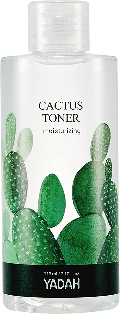 Yadah Cactus Toner 7.1 Fluid Ounce, Cruetly Free Prickly Pear  Hypoallergenic Moisturizing Skin Care