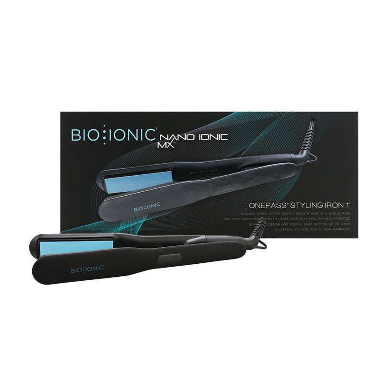 Biolonic Straighteners NanoIonic OnePass Straightening Iron 1