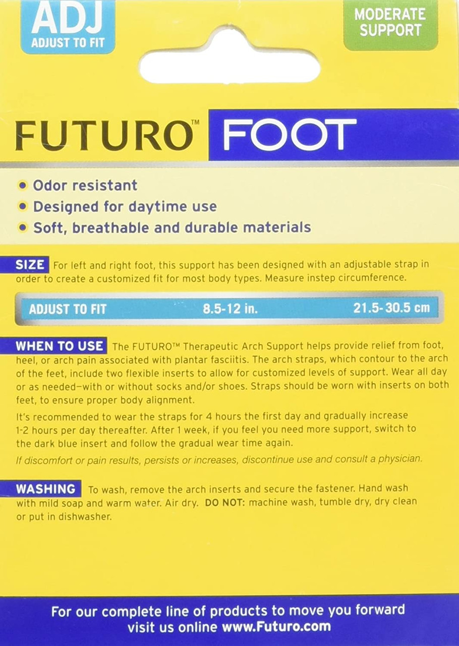 Futuro Therapeutic Foot Arch Support, 1 Pair