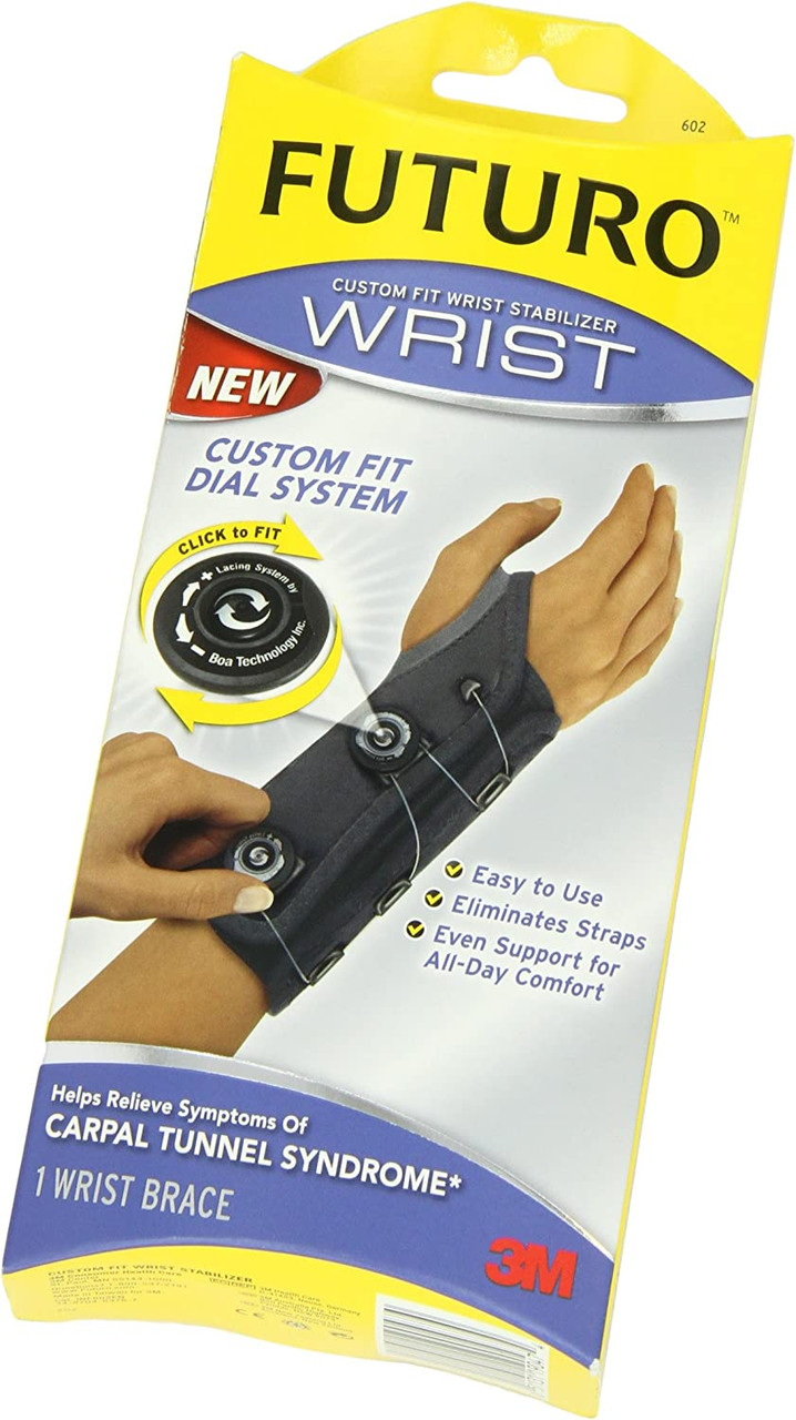 3M Futuro Wrist Compression Stabilizing Brace RIGHT LARGE / X-LARGE, S/M  NEW