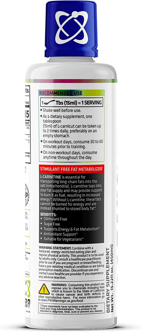 carnicuts liquid l-carnitine L-Carnitine Liquid 3000mg, 450 Ml., Non prescription at ₹ 420/box in Surat