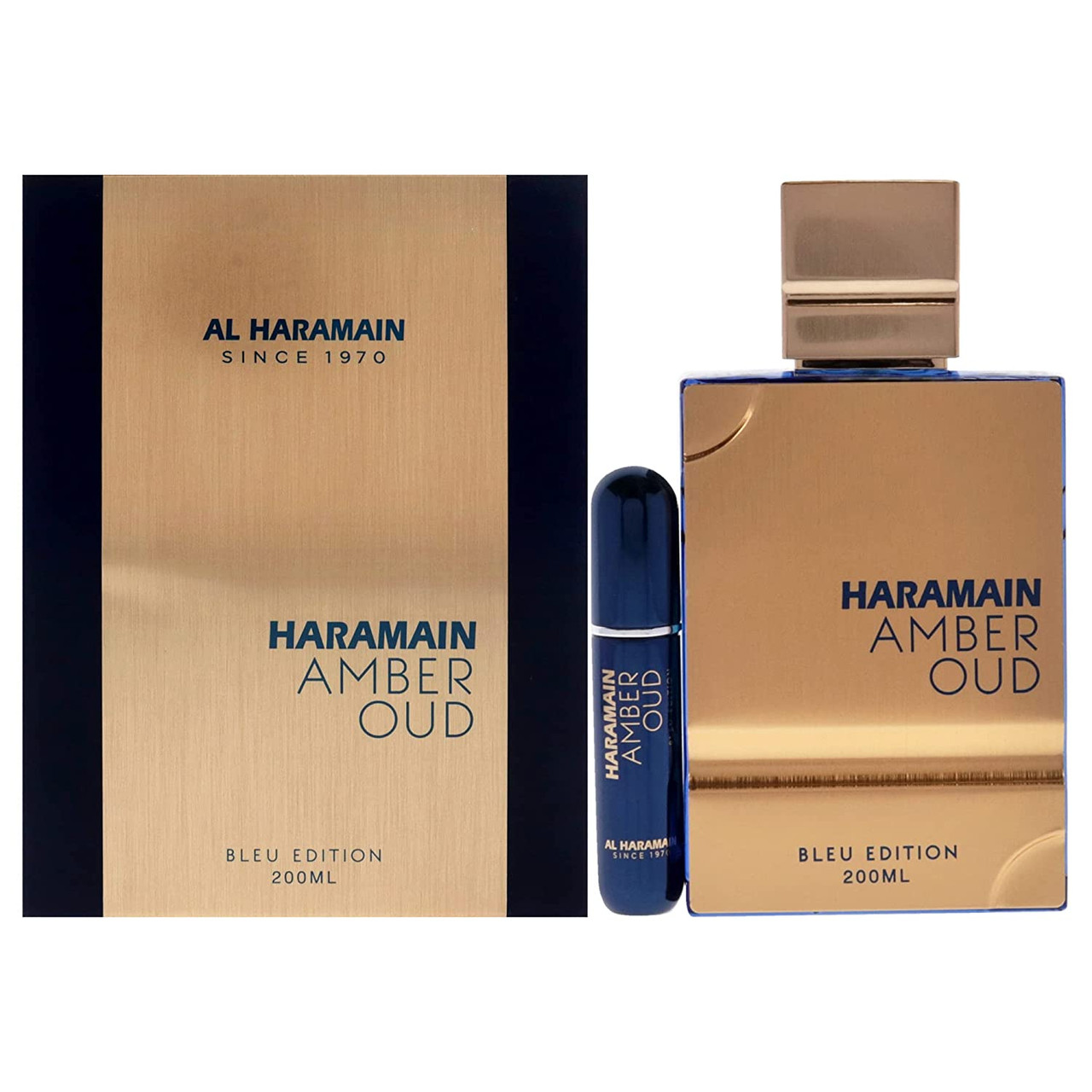 Al Haramain Amber Oud Eau de Parfum (Carbon Edition) 2 oz