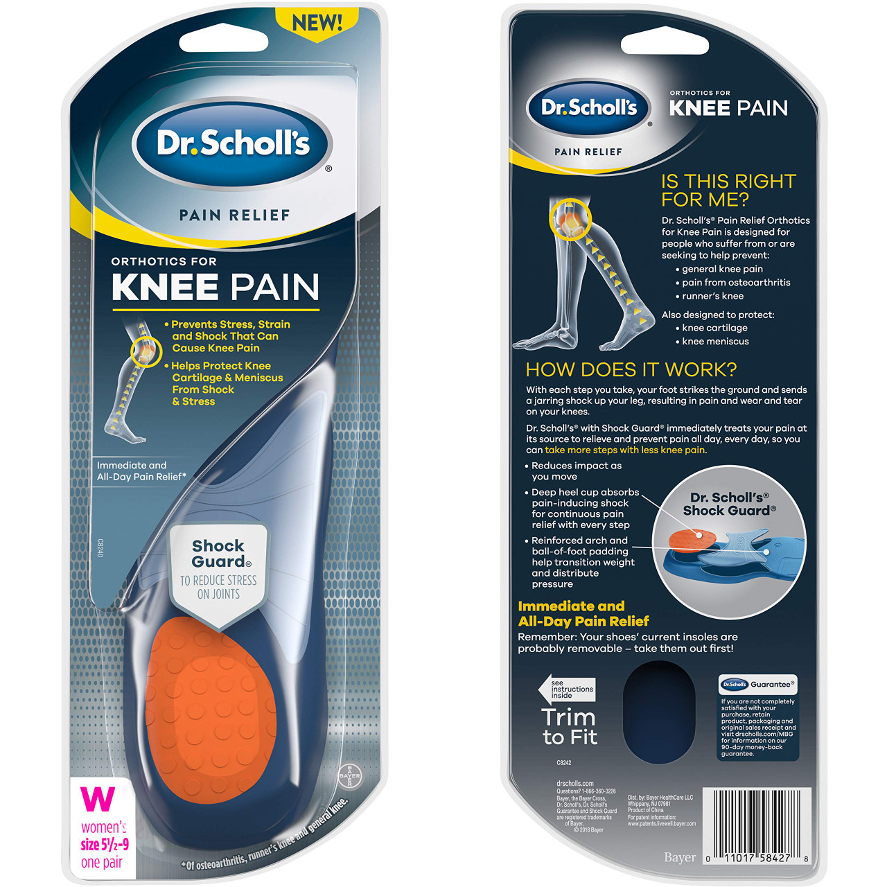 ORTHOTICS FOR KNEE PAIN Women's1
