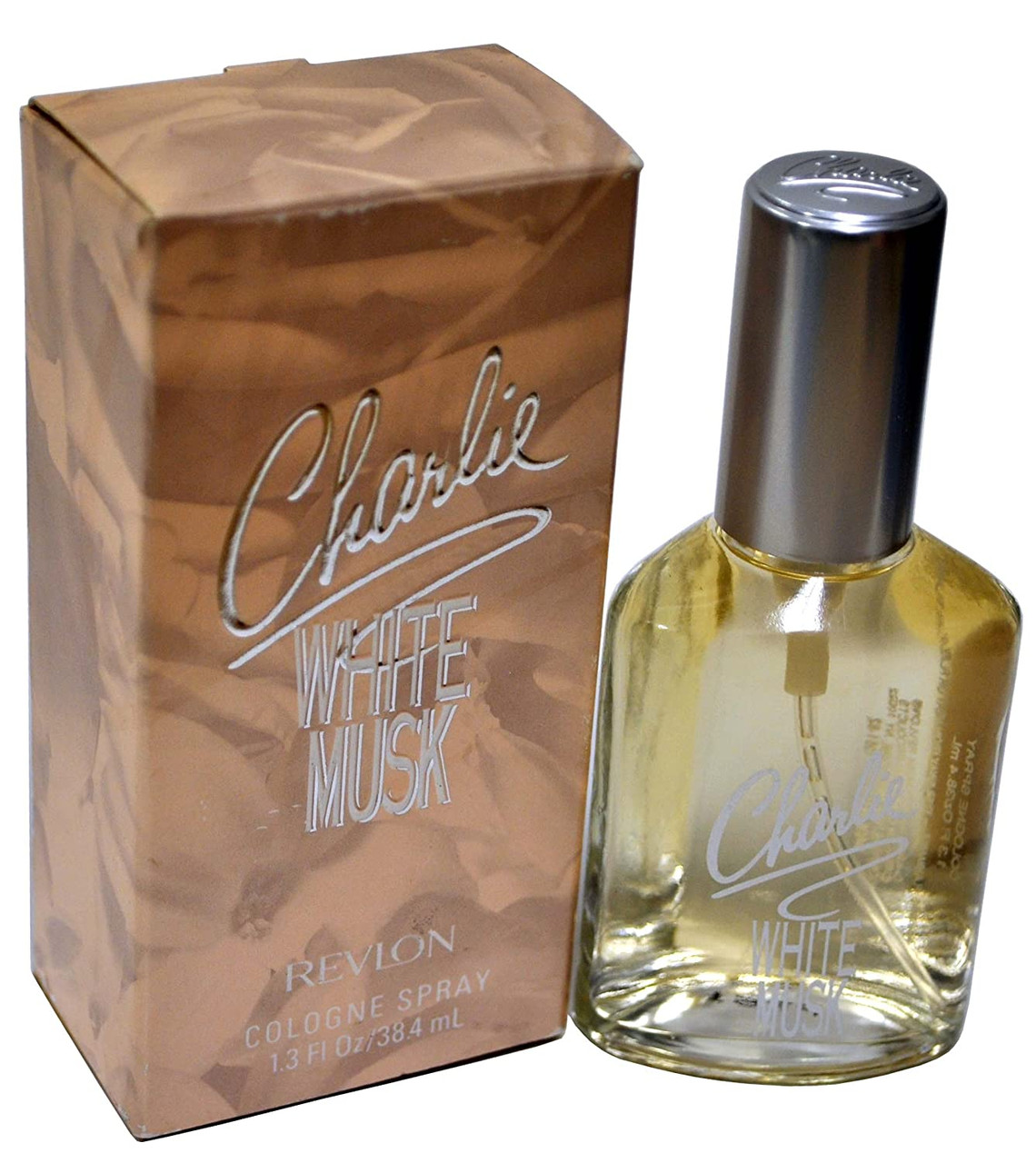 Revlon Charlie White Musk Cologne Spray 1.3 Oz 38.4 Ml For Women