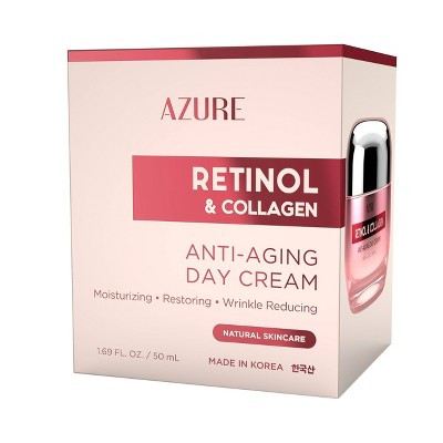 Azure Skincare Retinol and Collagen Day Cream 1.69 fl oz