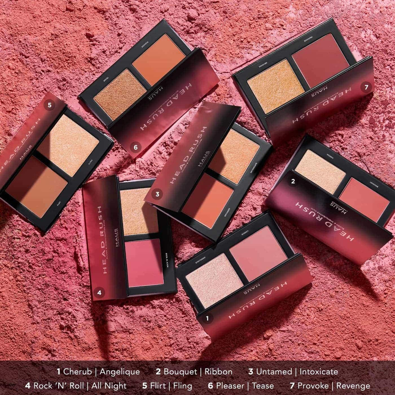 HAUS LABORATORIES by Lady Gaga: HEAD RUSH BLUSH/HIGHLIGHTER DUO
