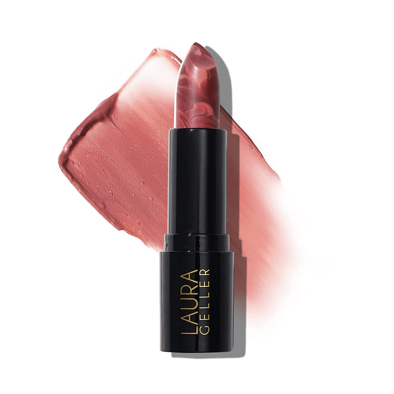 LAURA GELLER NEW YORK Italian Marble Sheer Hydrating Lightweight Lipstick With Vitamin E Castor Seed Oil, Honey Bun