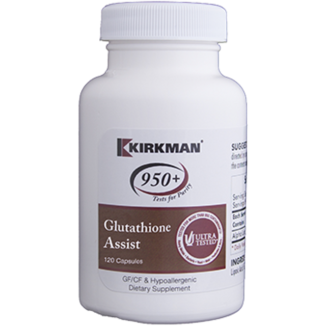 cf glutathione Carbamide Forte Japanese Reduced L 500mg Tablets Kirkman Labs - Glutathione Assist