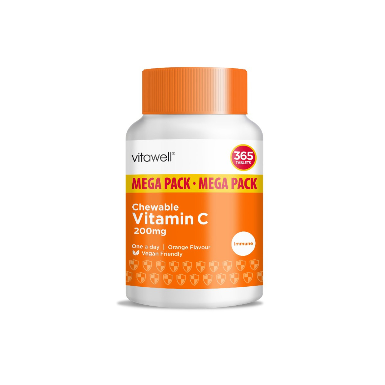 Vitawell immunity duo chewable vitamin C & D