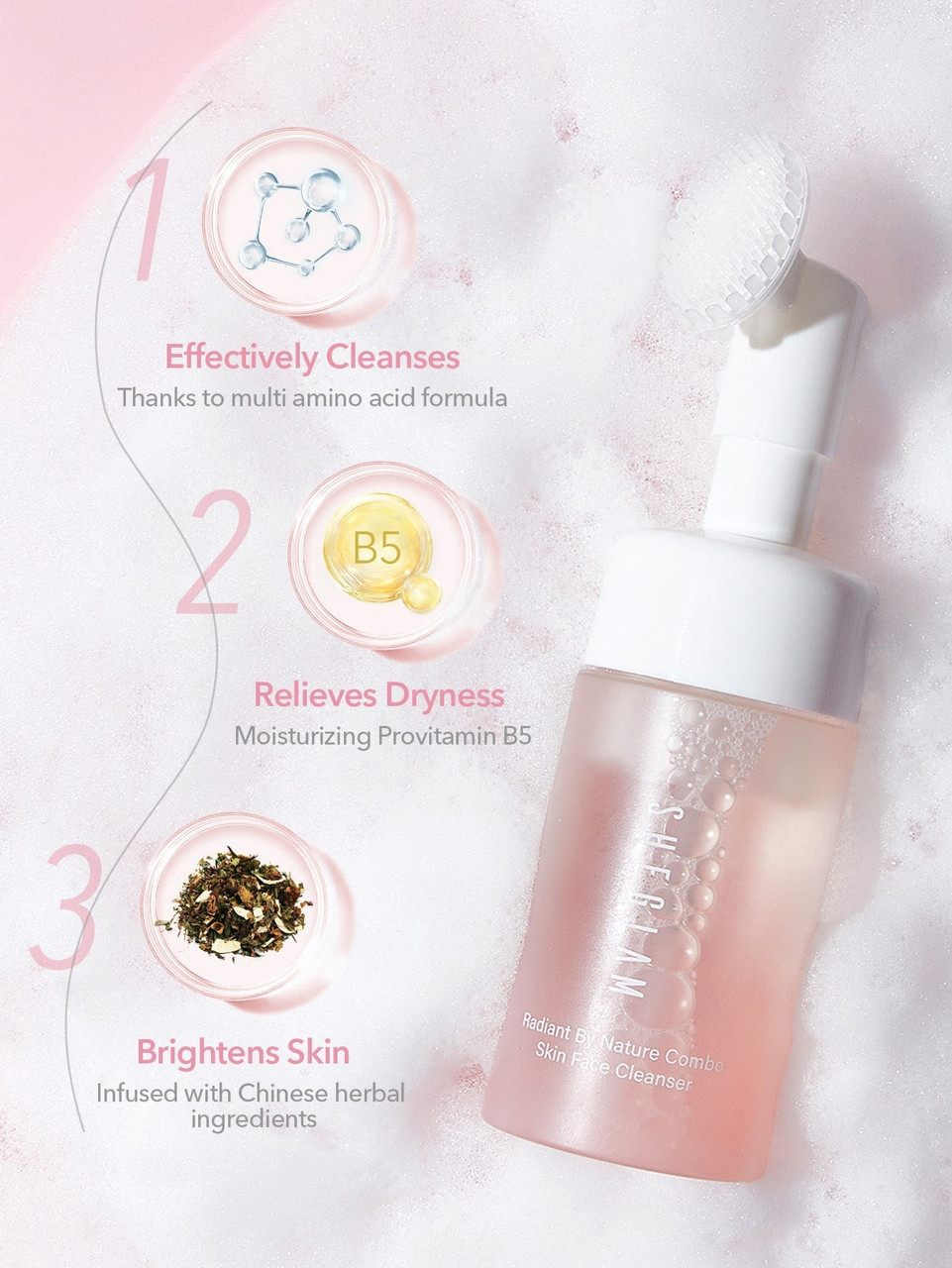 Radiant By Nature Combo Skin Face Cleanser 100ml Radiant By Nature Combo Skin Face Cleanser 100ml