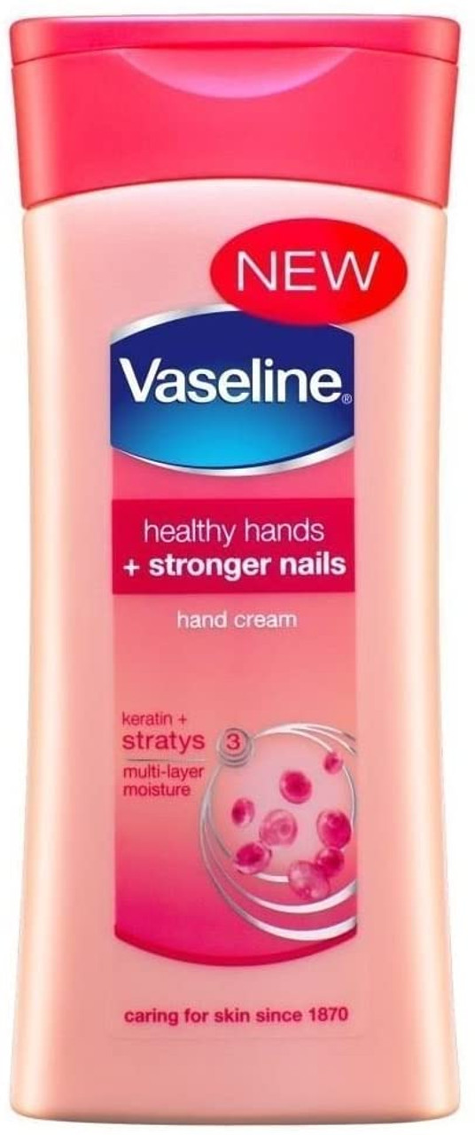 VASELINE Intensive Care Hand Lotion & Stronger Nails 75 ml - Ngbeauty