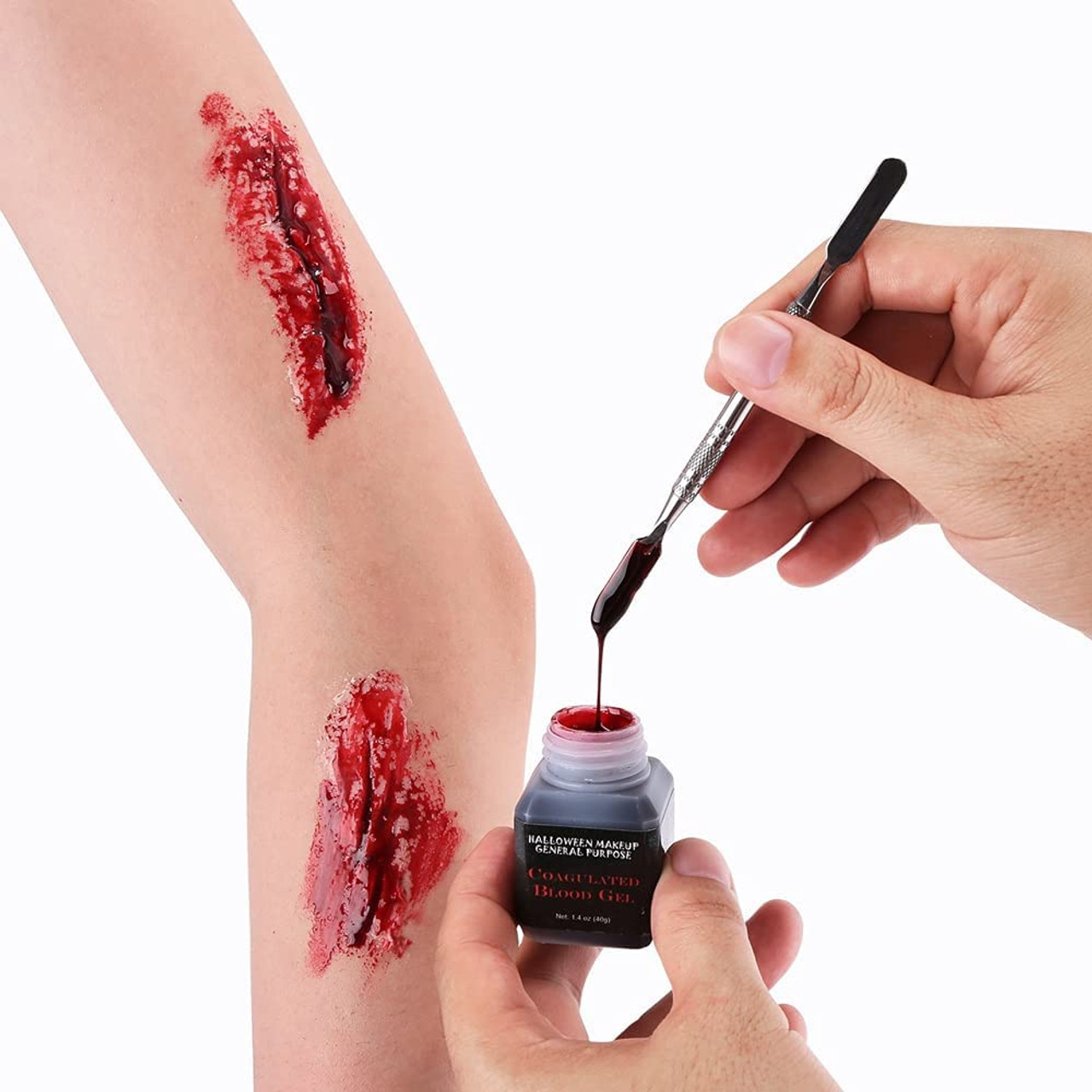 CHASPA Halloween Liquid Latex Special Effects SFX makeup kit for