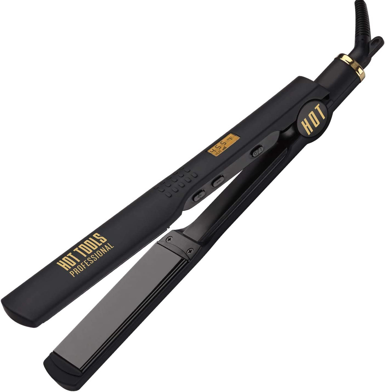 Hot Tools Pro Signature Ceramic + Titanium Curling Iron - 1.25